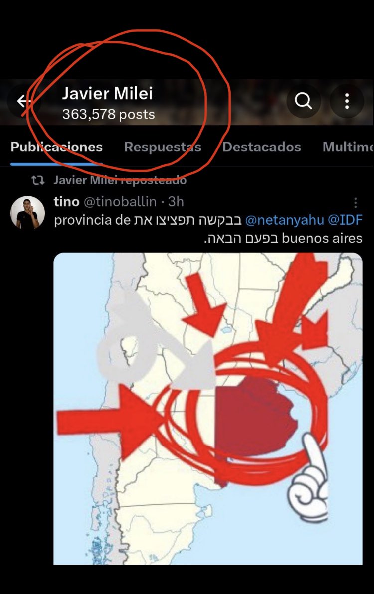 Buenos días, Milei le pidió a Israel que bombardee la provincia de Buenos Aires, donde vivimos 25 millones de Argentinos. En un país serio habría juicio político e indignación general.