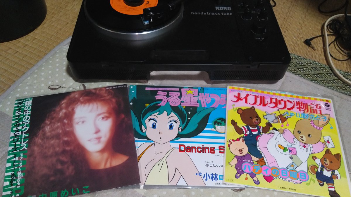 JunichiYorose's tweet photo. こいつら意外と高額盤。
メイプルタウン、特におまえ。
＃KORGハンディトラックス
＃メイプルタウン物語
＃Dancingstar
＃鏡の中のアクトレス https://t.co/DvmJUHt5fG