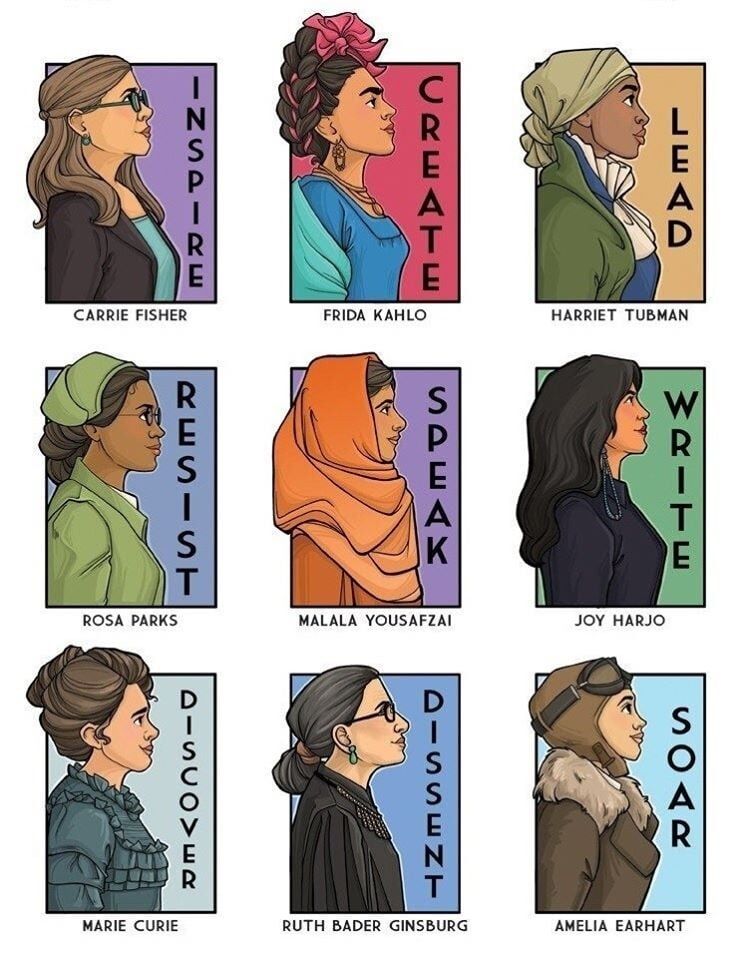 milan_milanovic's tweet photo. I'll just leave this here and say THANK YOU 🙏!

Credits: "Mighty women from history" by Karen Hallio

#internationalwomensday #celebrate #womenpower https://t.co/YEoDXlYeyD