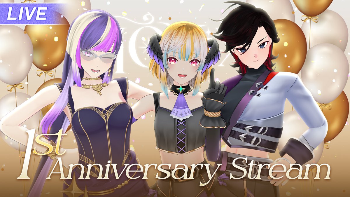 🔴 𝐈𝐎𝐍𝐈𝐗 𝐋𝐈𝐕𝐄

🎊 IONIX 1st Anniversary STREAM 🎊 มาย้อนไลฟ์แรกกัน !
youtube.com/live/TuEd4b6nk…

#WAV_IONIX #LuthiaIONIX #KianaeIONIX #FrayrIONIX
