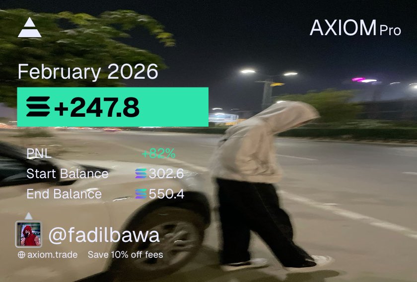 Fadil_bawa1's tweet photo. Ended Feb +21k.

Biggest wins came from $PUNCH and $PUNCHBAG. Those two really carried.

Everything else was just showing up daily and taking what the market gave.

March will be good.

https://t.co/fD88xAbhjj https://t.co/KaKFiggMXL