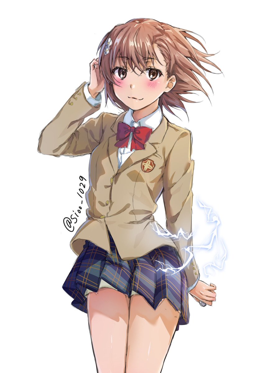 sioo_1029's tweet photo. 美琴ラフ https://t.co/KZIYzEGn2I