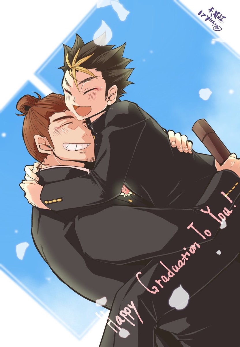 今日は卒業式の日だし、東西の日も近いので過去絵あげときましょ！！✌️