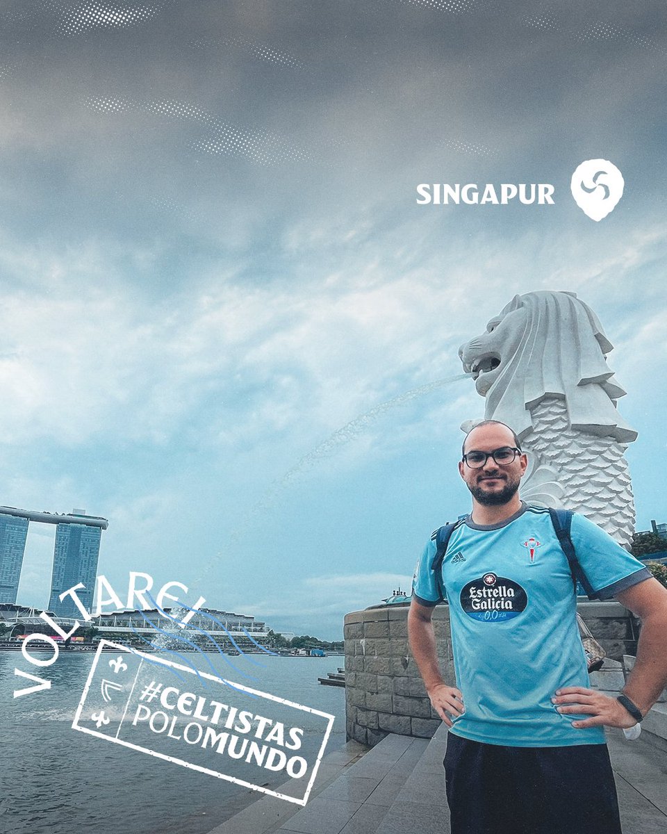 XuntosCelta's tweet photo. Dende Singapur, sempre CELTA! 🩵

Presume polo mundo coa nosa camiseta co hashtag #CeltistasPoloMundo!

🚩 Parque Merlion (Singapur) 🇸🇬
 📸 @pripili 

#GironaCelta ⋄ #XuntosCelta https://t.co/c5h5ozBPr1