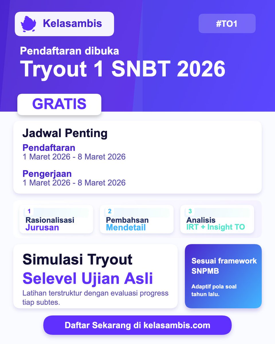 kelasambis tweet media