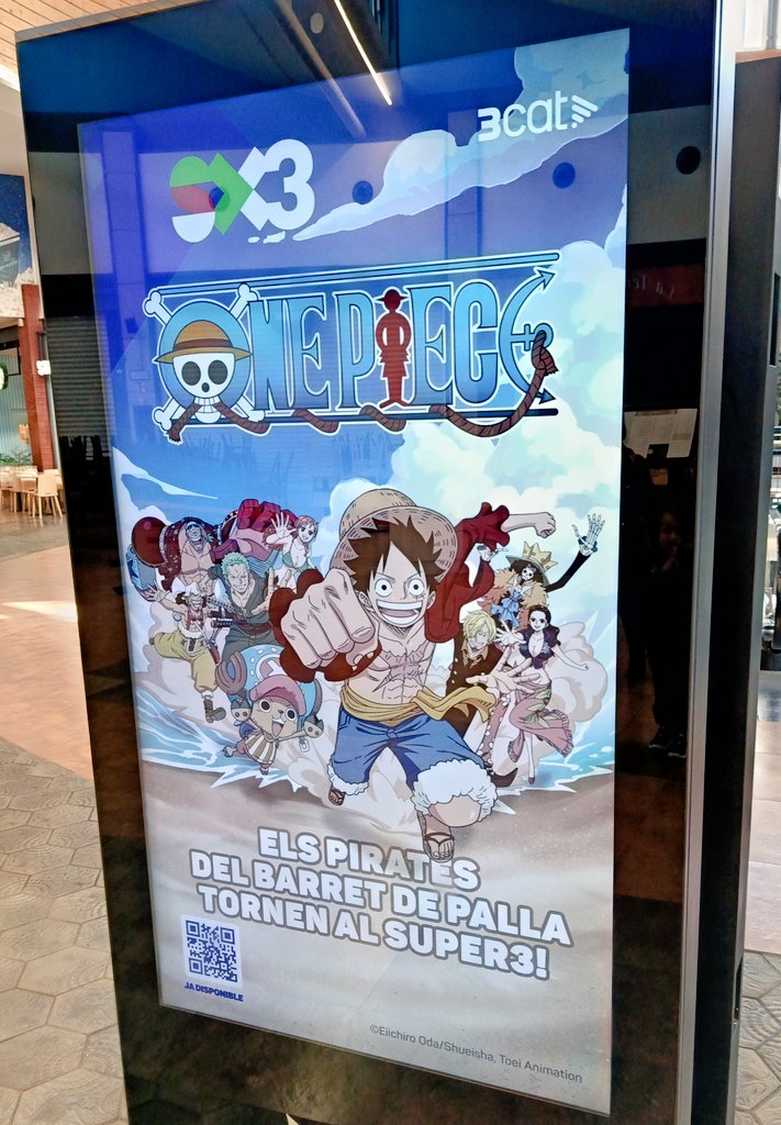 Així m'agrada, anunciant #OnePiece com cal.
<a href="/som3cat/">3Cat</a> <a href="/SomSX3/">SX3</a>