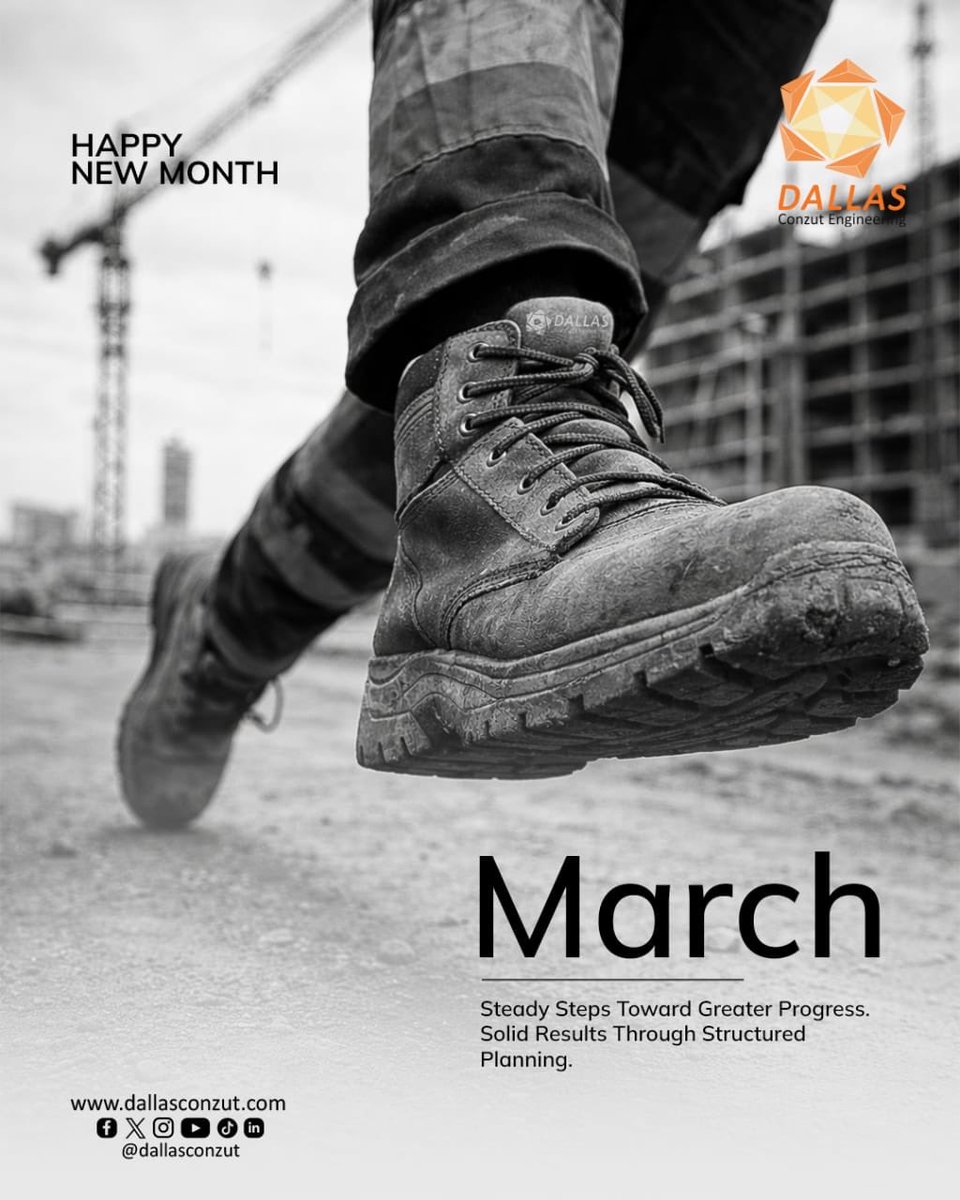 dallasconzut's tweet image. Construction doesn’t move on motivation.
It moves on coordination, supervision, and planning.

March = tighter execution.
Cleaner timelines.
Stronger delivery.

That’s how projects move forward.

#ConstructionNigeria #EngineeringDiscipline #ProjectManagement