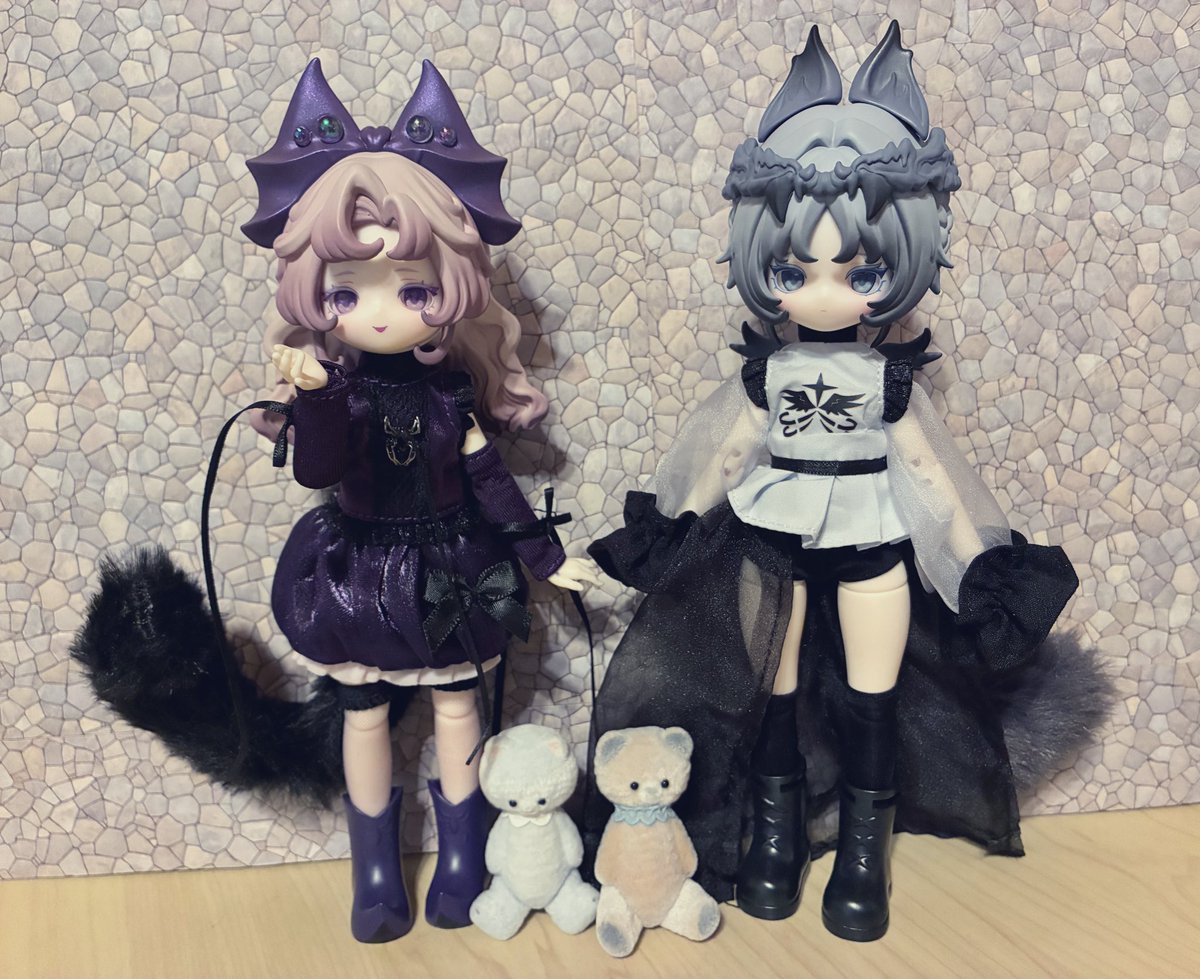 rendolls_'s tweet photo. シェリーココ様にてお迎え✨
店員さんに可愛いと言ってもらえて、ご機嫌な2人😊
#ShellyCoco #ルルリン物語 #ブラインドドール https://t.co/OilGGvQYs5