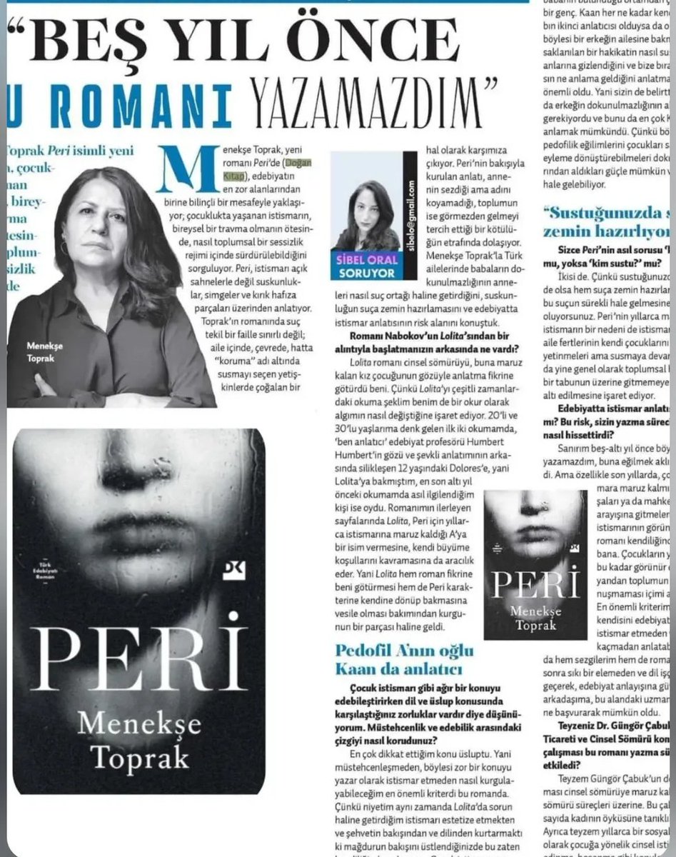 Menekşe Toprak tweet media