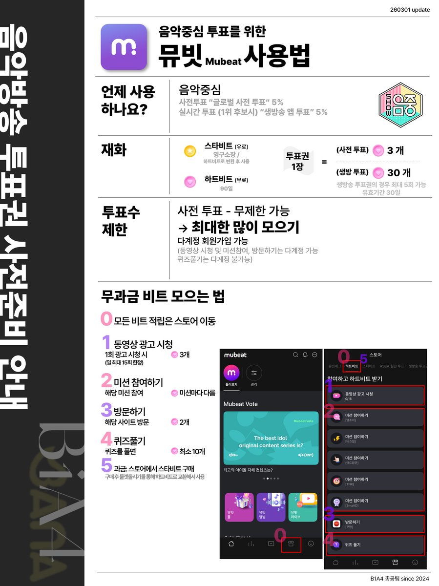 💜음악중심/뮤빗 (Updated: 2026.03.01)