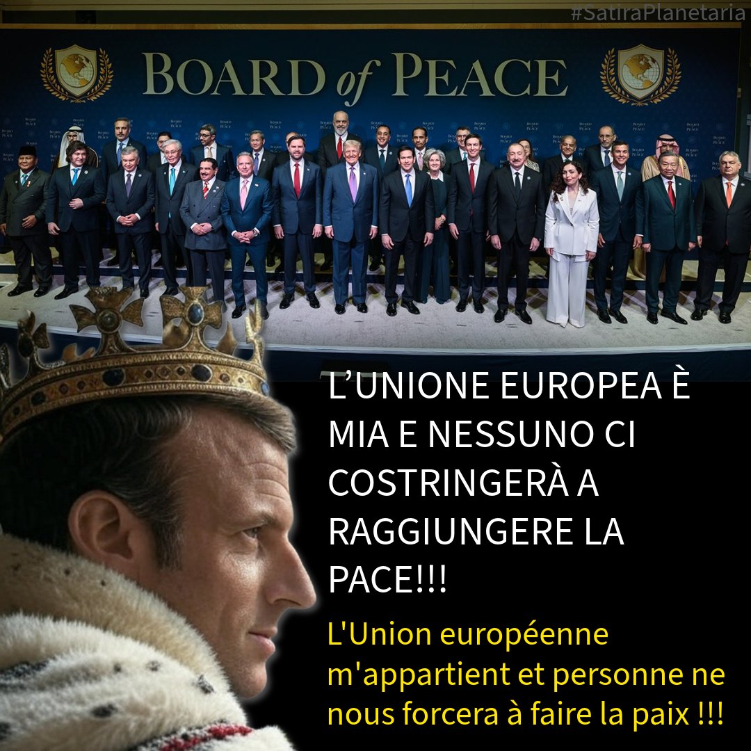 Frate_Sole's tweet photo. CONTRO GLI OPERATORI DI PACE INTERNAZIONALI?
CONTRO @PM_ViktorOrban e C.?
CONTRO @POTUS
CONTRO @GiorgiaMeloni?
CONTRO L'EUROPA DELLA RAGIONEVOLE VOLONTÀ DI PACE?
Quella pace vera (che non esclude nessuno), una PACE CONTINENTALE...
#Pace #SiPace #PaceContinentale #NoGuerra #NoGuerraAtomica
NO GRAZIE! L'EUROPA PENSI AD UN FUTURO DI PROSPERITÀ, COOPERAZIONE PACIFICA E BENESSERE DIFFUSO. Per questo è stata creata e questa è la sua missione...