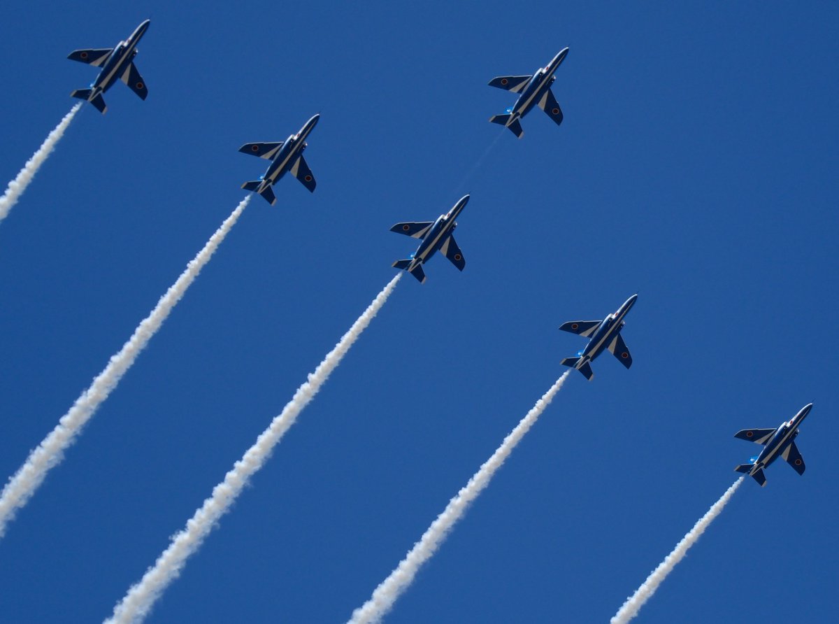 SHIMESABA0721's tweet photo. 好転に恵まれスモークが綺麗でした
#小牧基地航空祭2026 https://t.co/qrjHNCrVER