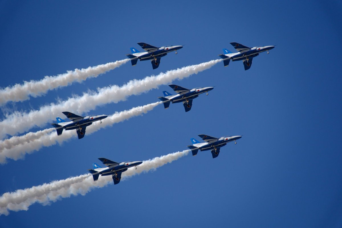 SHIMESABA0721's tweet photo. 好転に恵まれスモークが綺麗でした
#小牧基地航空祭2026 https://t.co/qrjHNCrVER