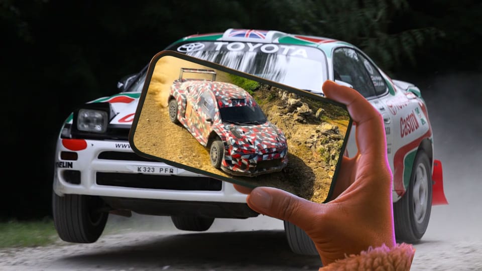 SportMotorMag's tweet photo. ظهور مفاجئ لنموذج كوبيه جديد من تويوتا في اختبارات WRC 🔥
التسريبات تشير بقوة إلى أنها Toyota GR Celica المرتقبة، تمهيدًا لعودتها رسميًا للطرق.
محرك 2.0 تيربو جديد قد يصل إلى 400–600 حصان، والكشف المتوقع قرب 2028 👀
#Toyota
#GRCelica
#GazooRacing https://t.co/0OgYpALq70