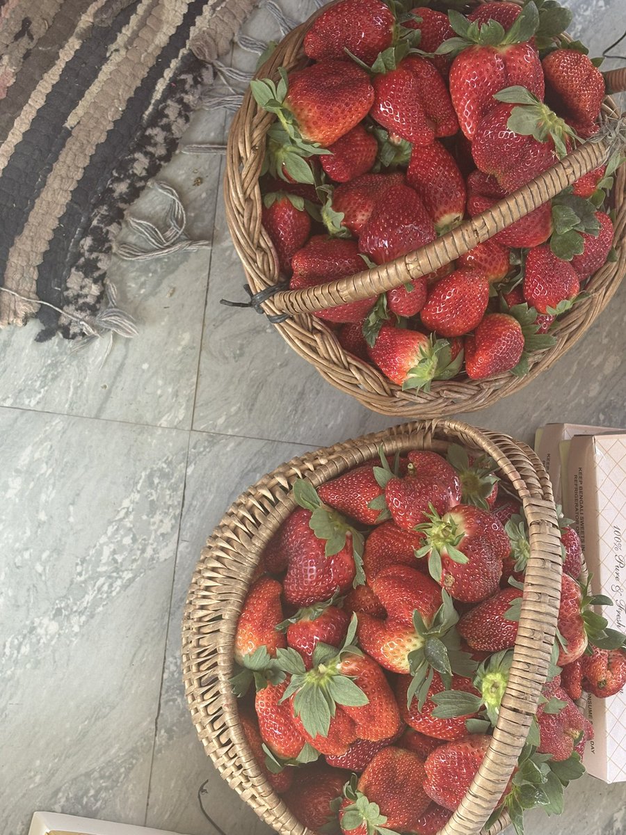 Parneet4294's tweet image. Sweetest way to spend a #Sunkissed #Sunday ! #Strawberry