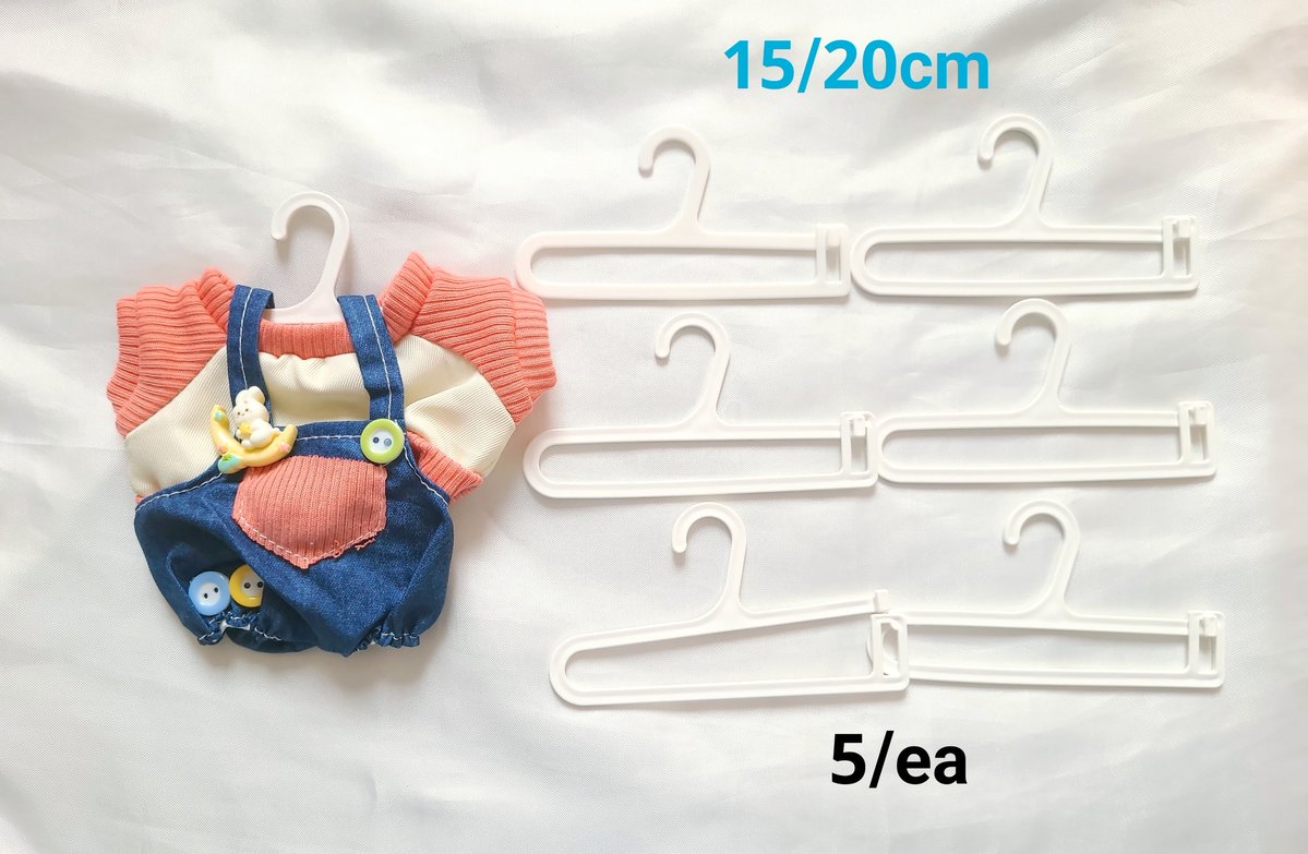 🚨🔥โปรพิเศษลดทั้งร้าน🔥
🌟ของใหม่มือ1

✨️ #รองเท้าตุ๊กตา 15 cm 
✨️ ไม้แขวนเสื้อ 15/20 cm 5฿ (5 แถม 1)

📮ลทบ35/ems50
📣 ซื้อ 3 ชิ้นส่งฟรี (คละได้)
#ตลาดนัดlabubu #ตุ๊กตาอี้ป๋อ #ชุดตุ๊กตา15cm