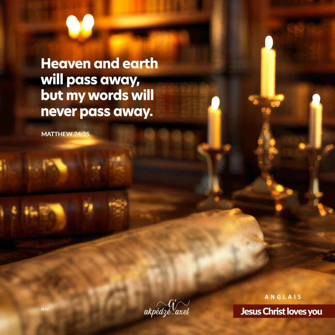 CHAP_ESTAOFATAD's tweet photo. " Le ciel et la terre passeront, mais mes paroles ne passeront point."

Matthieu 24:35

#ParoledeDieu #wordofGod #cif2026 #Maisondepriere #evangelisation #fatad #estao #WordOfGodChallenge #christian https://t.co/j96Nq8X3qD