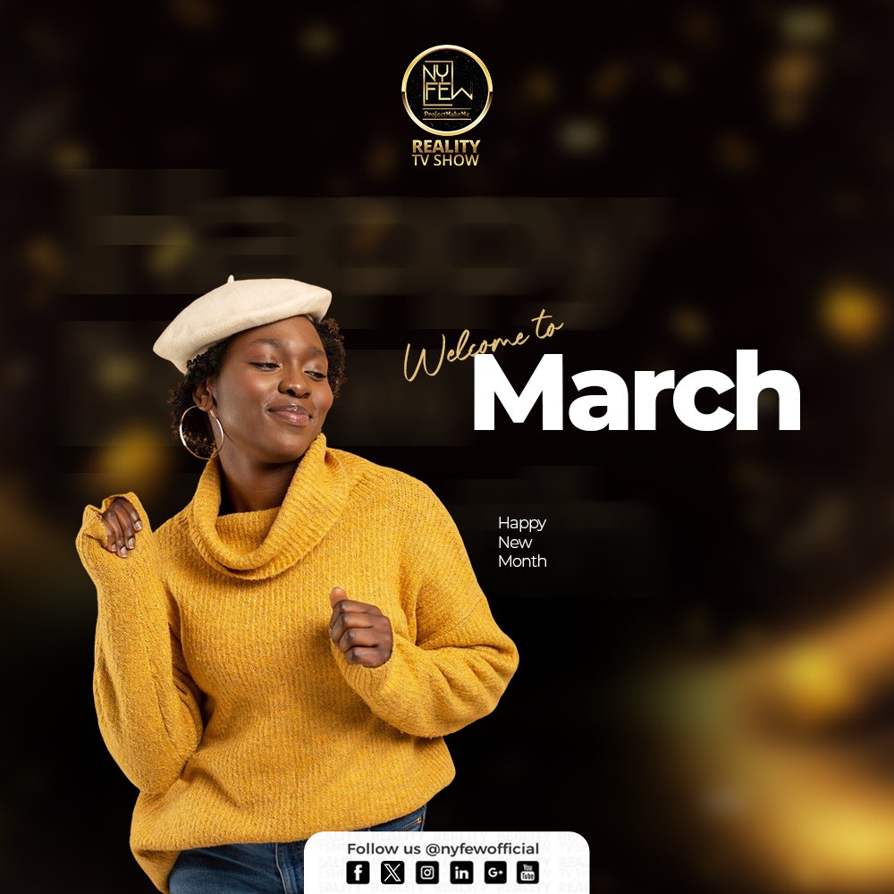 NYFEWofficial's tweet photo. March - the month we move with grace, not rush.
New Month. New Mindset.
#nyfew #wavecommunity #happynewmonth #march #growth https://t.co/YQ3Kbj4a28