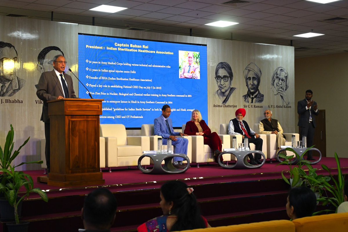AP_MedTechZone's tweet photo. ✨To emphasise the essential role of #sterilisation in patient safety, the 8th National Scientific Conference, ISHACON 2026, held at @AP_MedTechZone, that focused on 'Future of Sterile Processing: Innovation and Trends'.
✨The conference highlighted standardised #sterilisation is fundamental to patient safety, enhances clinical outcomes and that the work of sterile processing professionals is critical and #lifesaving.
#ISHACON2026 #SterileProcessing #HealthcareInnovation
#MedTech #HealthTech