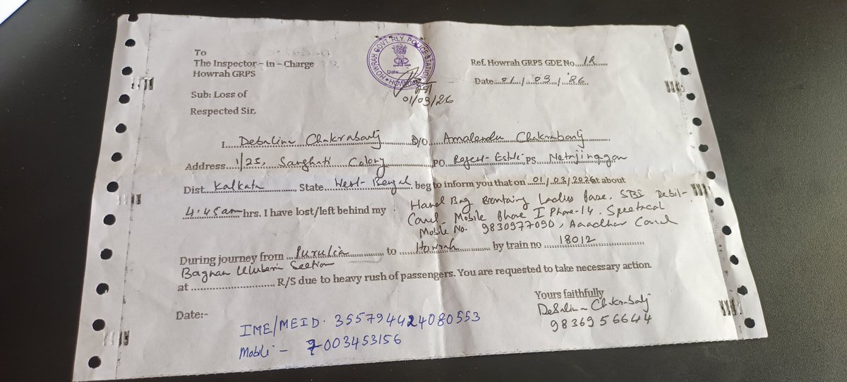Debalinachak's tweet photo. @rpfserkgp @rpfser @RailwaySeva @ErRpf @rpfpcmca @rpfpculb @srp_kharagpur https://t.co/bYg9XD1DTc
