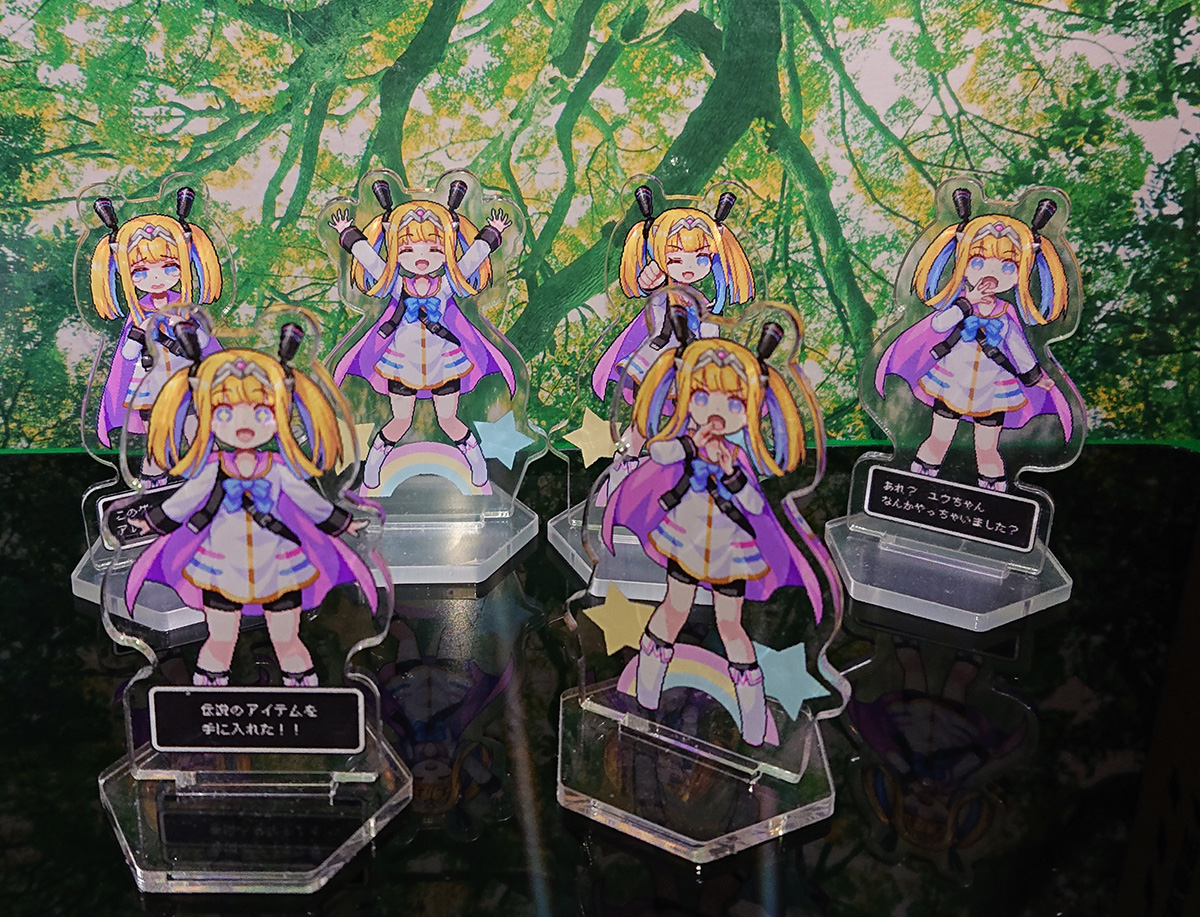 desuno's tweet photo. イベント用のユウちゃんアクスタ！
使いたい柄を追加しました～✨　かわいい！
#えんまで https://t.co/gSwiQnbCD1