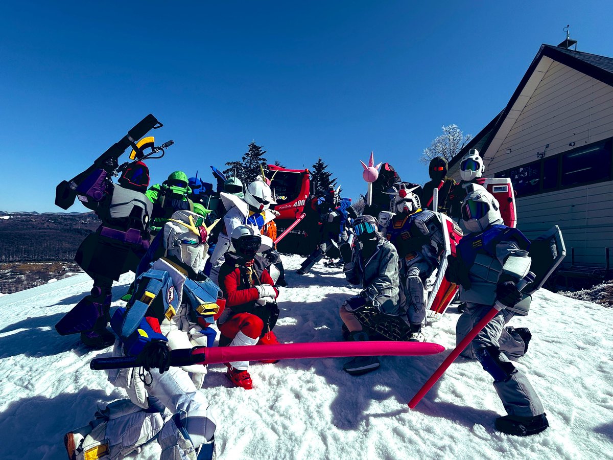 念願のGP隊の方達と一緒に撮影してもらいました♪
遊さん(<a href="/_yuu0105/">遊(ゆう)@肋骨が痛い</a> )📷ありがとうございました😊
#GP隊 
 #菅平オフ2026