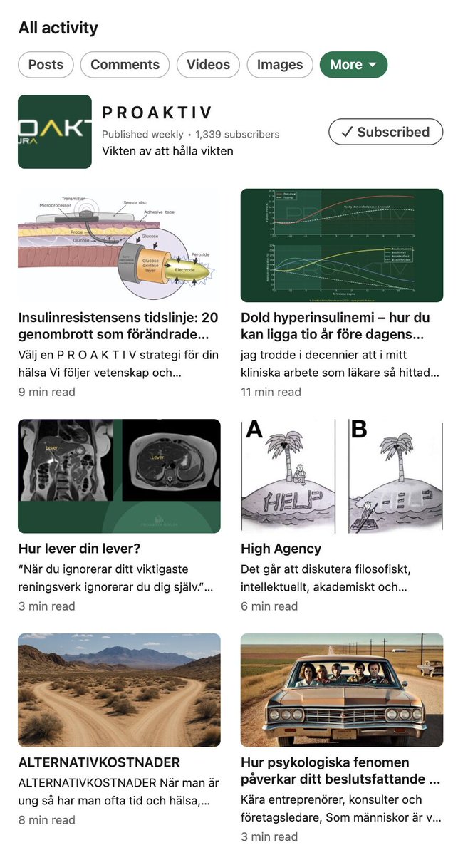 Proaktiv_Halsa's tweet photo. P R O A K T I V 
De flesta reagerar när kroppen redan ropar.

Men som läkare vet vi att förändring börjar månader innan värdena syns.
Nyhetsbrevet PROAKTIV visar hur du ligger före — inte efter.

👉 Prenumerera gratis: https://t.co/CkisdbchyM https://t.co/wNcqAV3yt5