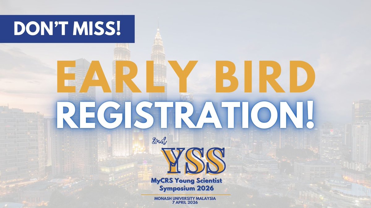 CRS Malaysia Local Chapter (MyCRS) tweet media