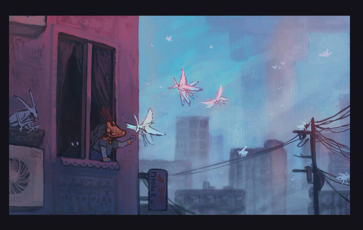 TenYardTo's tweet photo. They just feeding tiny mothes #rainworld #watcher https://t.co/0nbD8o6gWJ