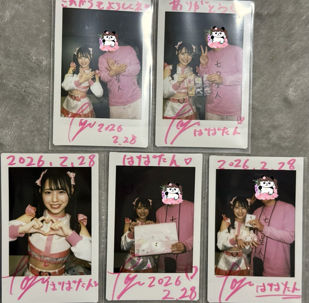 2026.2.28 #福を架ける少女 1st ANNIVERSARY LIVE 新衣装での初チェキ