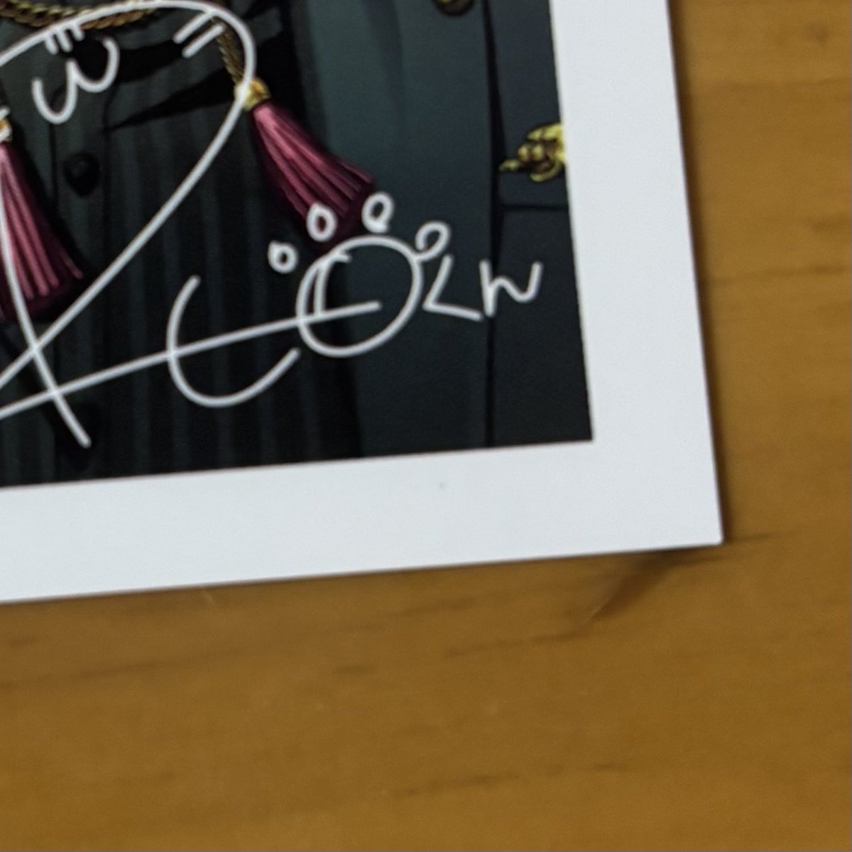 交換】Paradox Live パラライ 6周年 特典 サイン入りGプリ 譲:✩那由汰