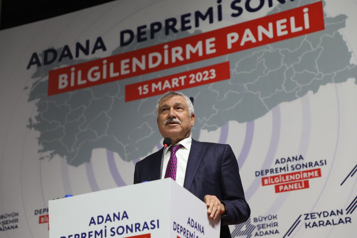 ZeydanKaralar01's tweet photo. 1-7 Mart Deprem Haftası’nda bir kez daha hatırlıyoruz: Afetlere hazırlık bir tercih değil, hayati bir zorunluluktur.
​Adana’mızın geleceği için tek yolumuz; bilimin ışığında dirençli yapılar inşa etmek ve afet bilincini toplumun her kesimine yaymaktır. Çünkü biliyoruz ki; Afet Bilinci Hayat Kurtarır!
Depremlerde yitirdiğimiz tüm canlarımıza saygı ve rahmetle...