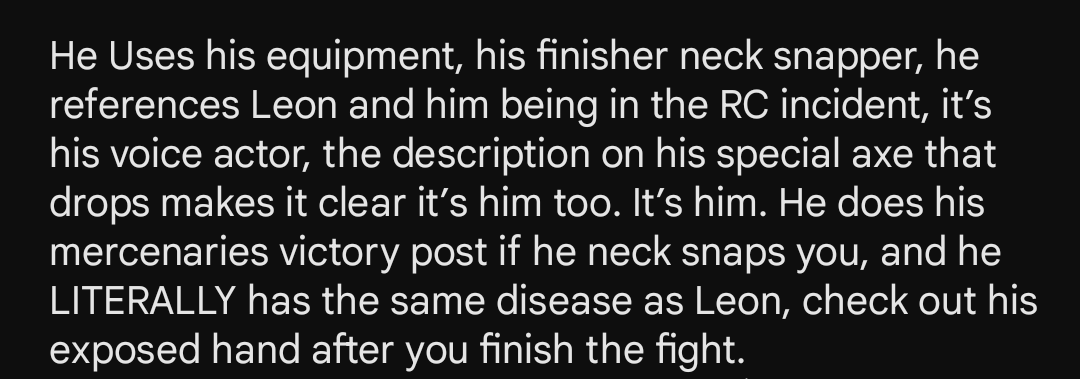 <a href="/markinshh/">MarkinSH 🧟‍♂️🎮</a> It's obviously hunk lol the signs were right Infront of you the entire time
