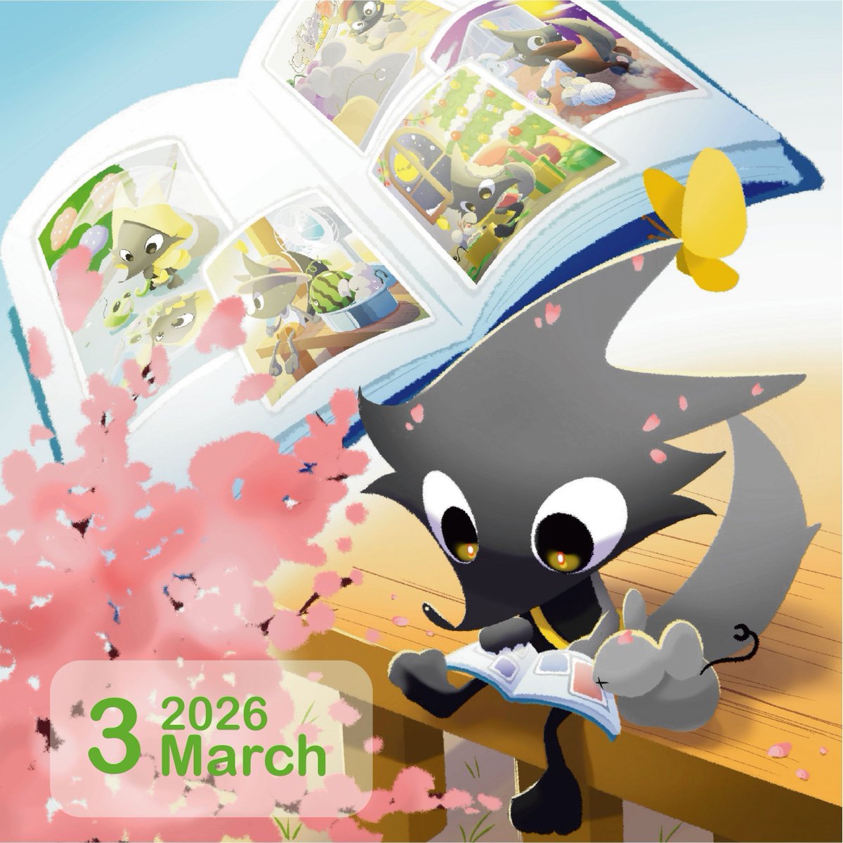 【月刊共創デザイン学科　3月号】
桜の気配を感じる3月がスタート🌸

当連載は、今年度ラストとなります😭
今までありがとうございました✨✨✨
来年度もお楽しみに❣️

｟イベント｠
・授業成果展

#学生投稿 ＃共創デザイン ＃女子美 ＃美大