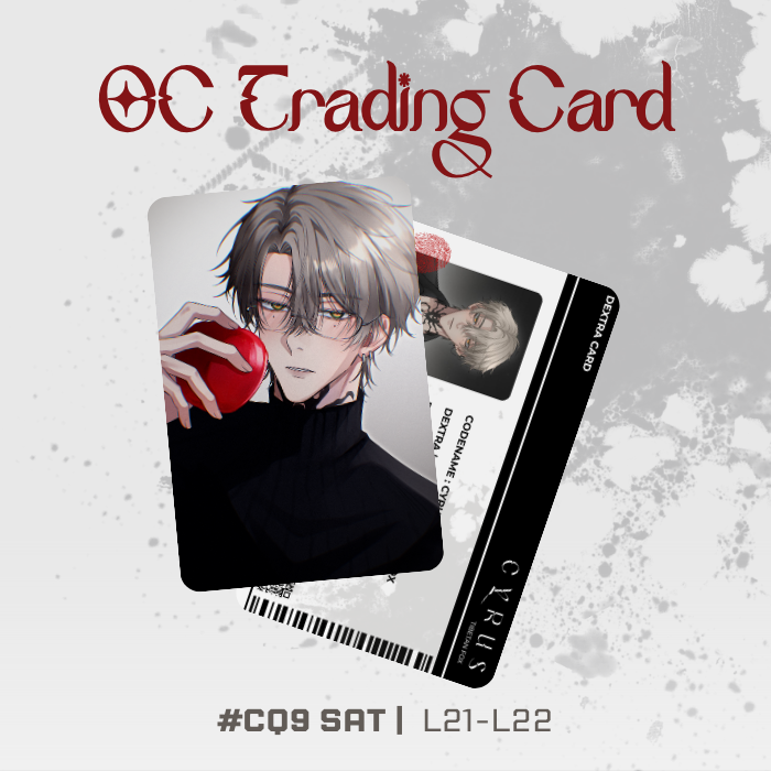 แปะๆตัวอย่างเทรดการ์ดลูกชายคนโปรด
#OCTradingCardTH