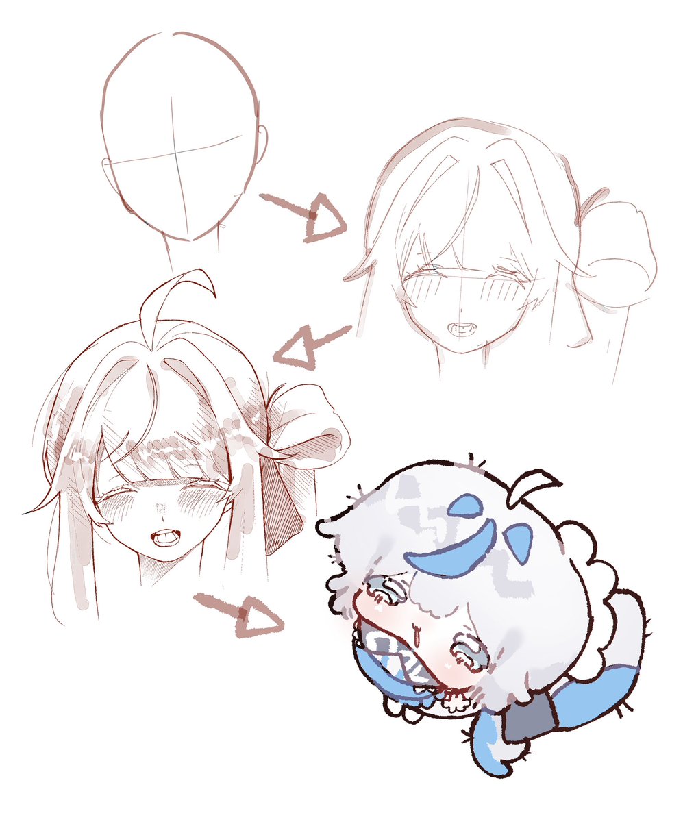 kuuriimii's tweet photo. #kumorinart 
린 그리는 방법! https://t.co/FU0dl8CPui