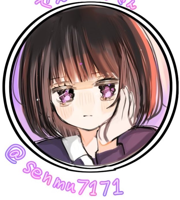 新しいプロフィール画像 りっかちゃんに描いてもらいました！！ 可愛