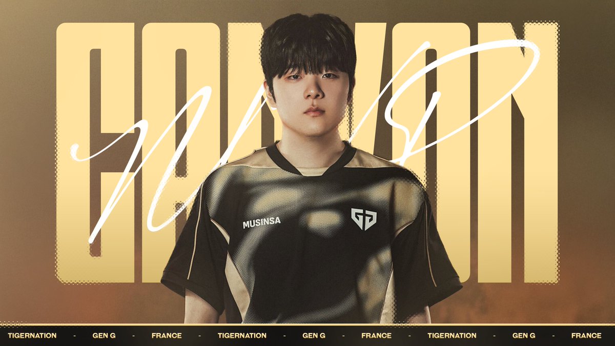 GenG_France's tweet photo. ⭐ MVP Canyon !

#Tigernation #GenG https://t.co/Y9t6aWZkS1