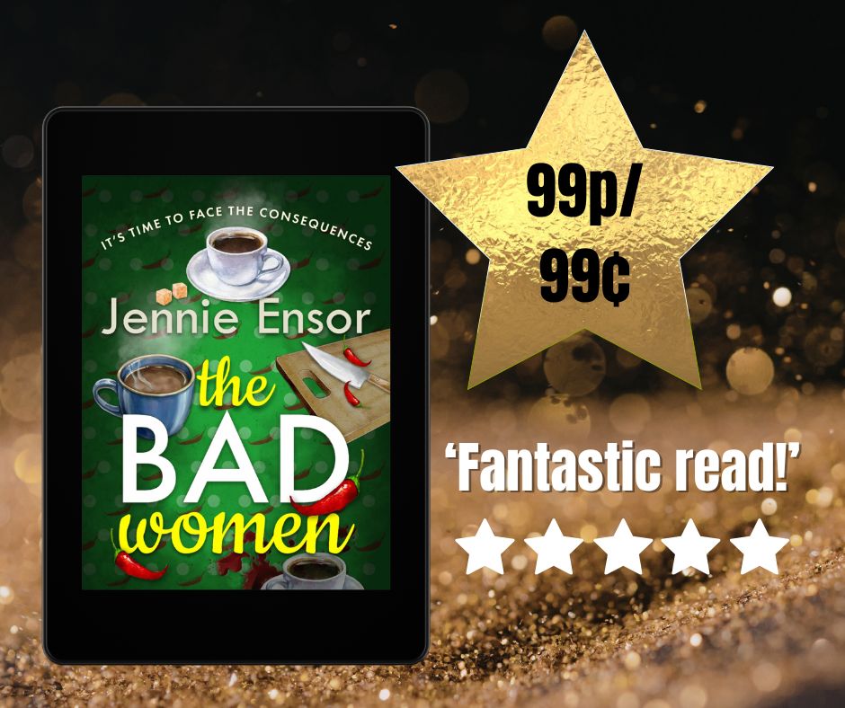 HobeckBooks's tweet image. 'Brilliant' Victoria Dowd
'Riveting' Diana Wilkinson
...and only 99p/99¢ FOR ONE WEEK ONLY STARTING TODAY! THE BAD WOMEN!
UK: amazon.co.uk/dp/B0FH7LR3S1
US: amazon.com/dp/B0FH7LR3S1
@Jennie_Ensor #99p #99cents #ebook #kindle #amazon #SundayVibes #sale #KU