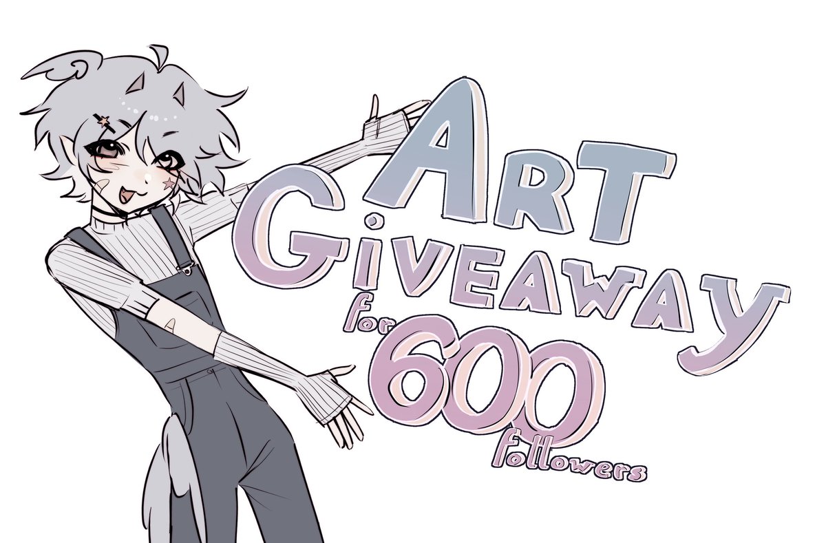 asteriellx's tweet photo. ⭐️🌼ART GIVEAWAY🌼⭐️

⭐️Rules:
•Like
•Retweet
•Follow
•Send your OC in the comments

⭐️Prize:
I need quite a lot of art examples for my commissions so there is an undefined number of slots! Everyone has a chance of getting in!

#artraffle #artgiveaway #raffle #artmoots https://t.co/ZD69KlBW8U
