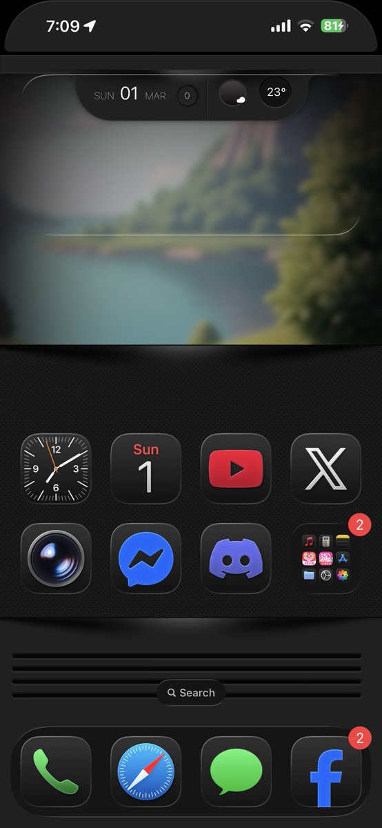 kyawthihaphyo's tweet image. Just simple with Widgy 
#widgyWidget @TeboulDavid1 
#wallLayeriverlay @TeboulDavid1 
#iconApple