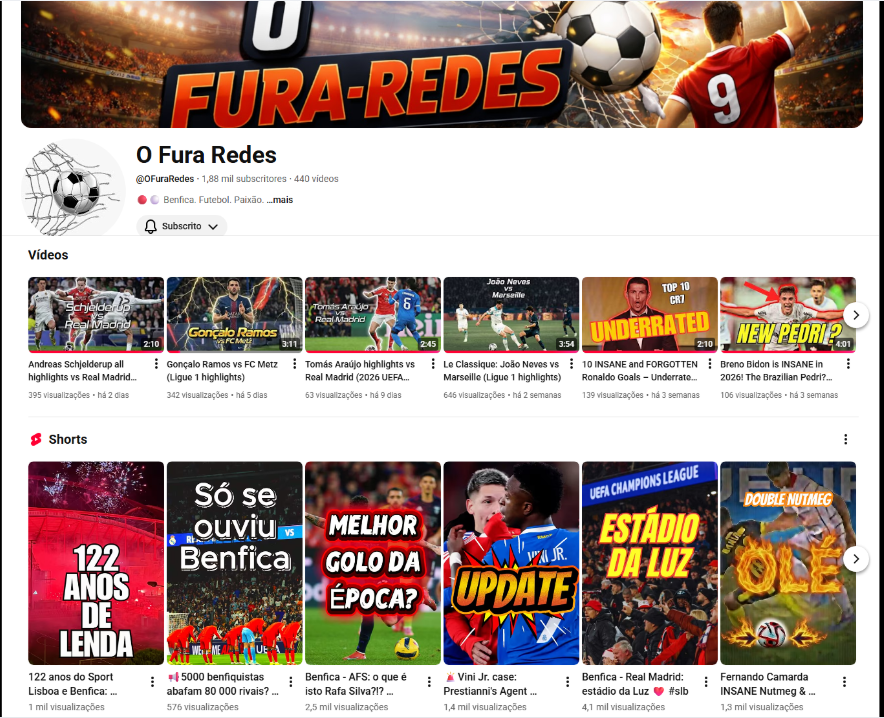 🚨 ALERTA🚨

Desde JANEIRO que sai vídeo novo TODOS OS DIAS no meu canal!

Passem por lá e subscrevam 👇👇👇

youtube.com/@OFuraRedes