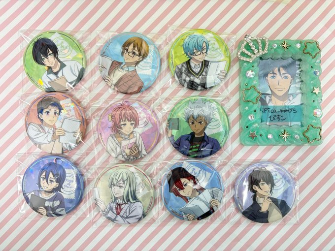 譲渡】KING OF PRISM キンプリ キンツア AGF 中外鉱業 缶バッジ ファン