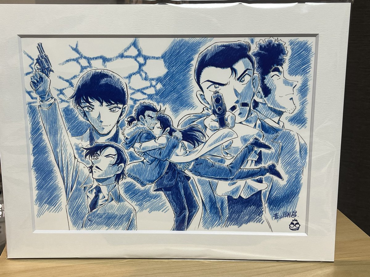 昨日、複製原画届いた！！ 今年のはどこに飾るか悩む笑