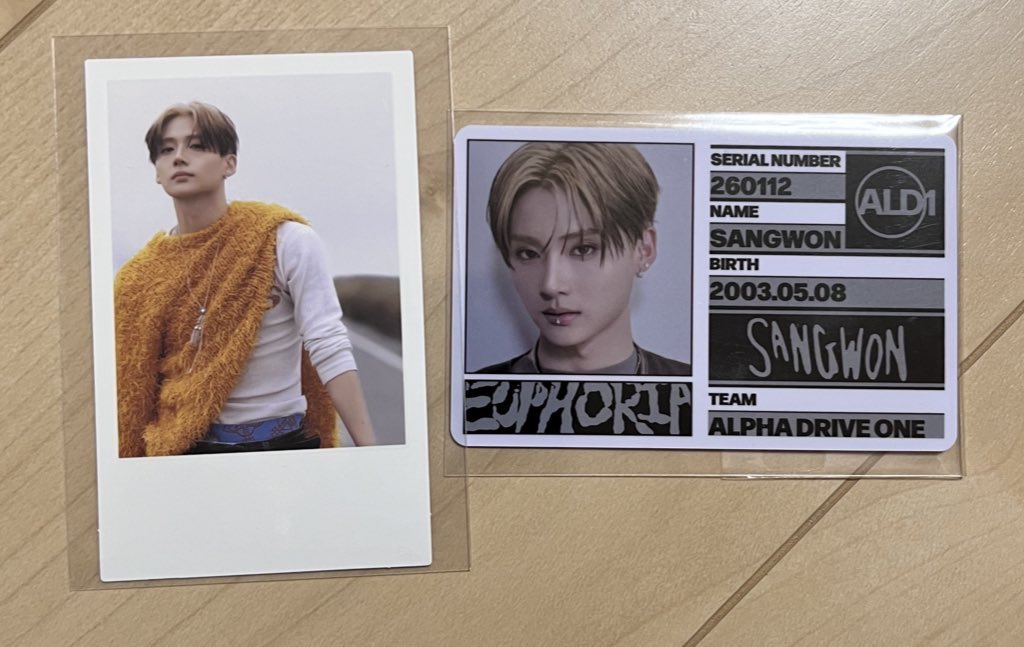 ALPHA DRIVE ONE ALD1 トレカ 交換 共同 特典 ID チェキ風カード