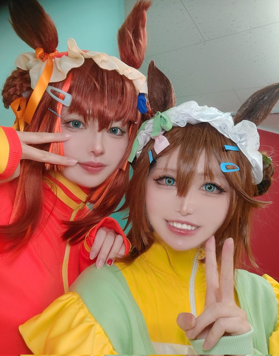 ちろるさんからツーショット撮りましょう！って声掛けてくれて人見知り