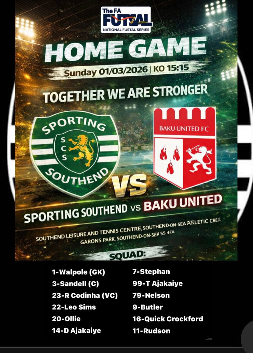 Sporting Club Southend tweet media