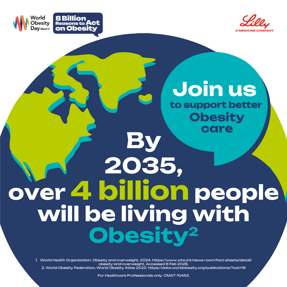 Lilly Obesity International tweet media