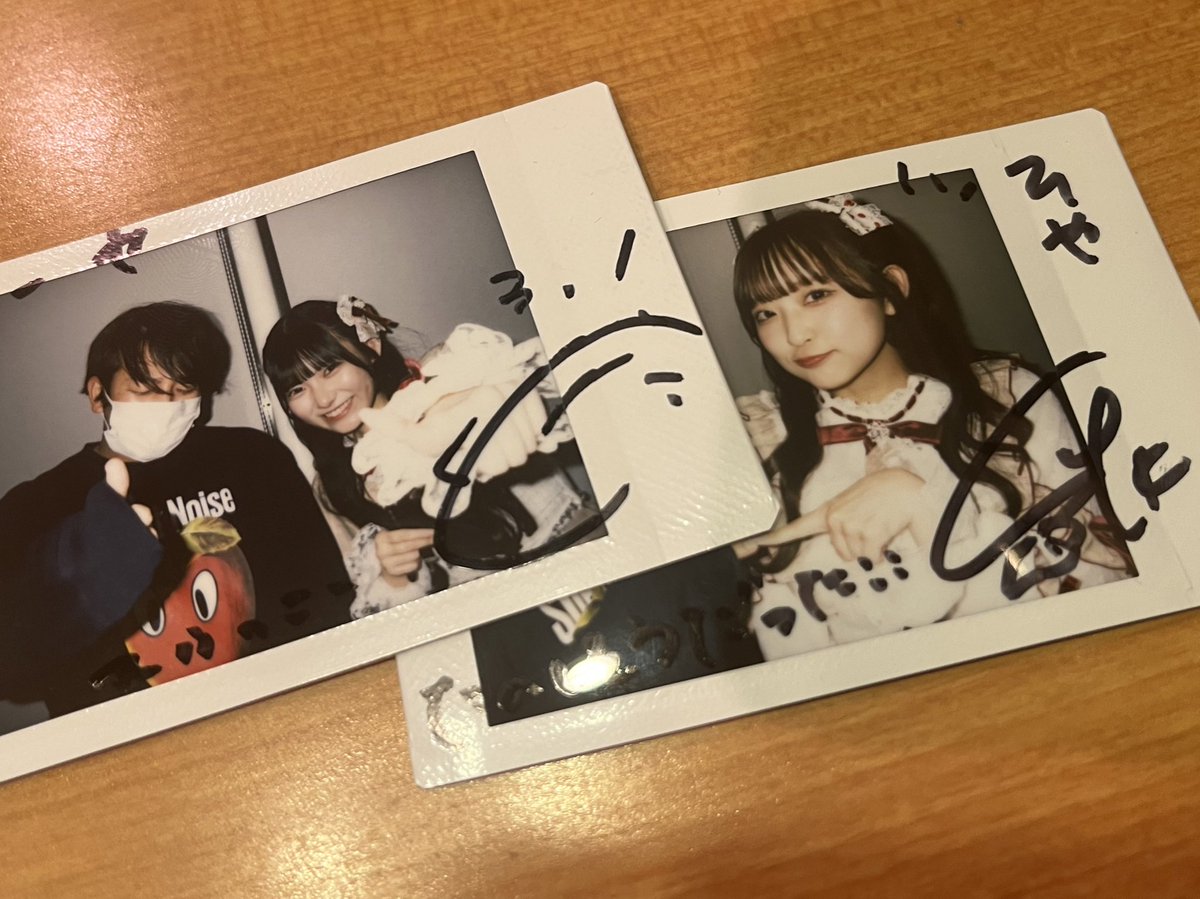 特典会終わりの去り際にこころに対して「1番可愛いよ」って言ったのを