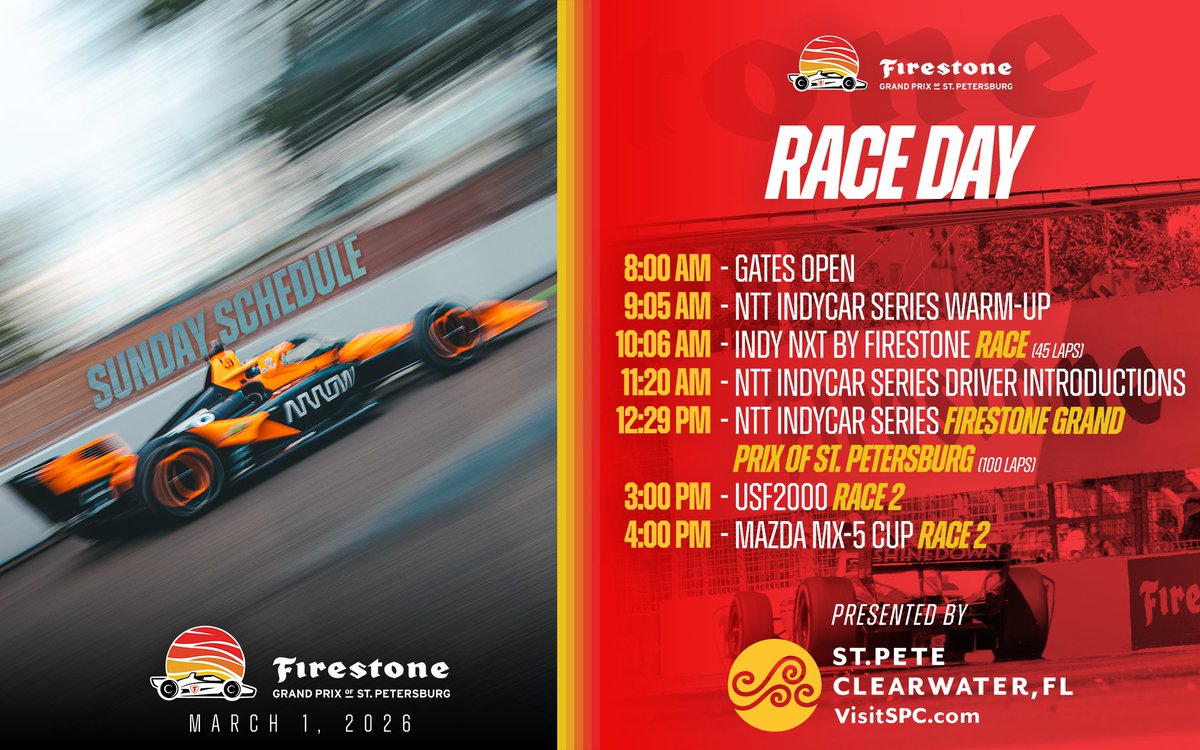 Firestone Grand Prix of St. Petersburg tweet media